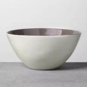 Hearth & Hand with Magnolia - Serving Bowl Gray Stone / Sour Cream - NEW